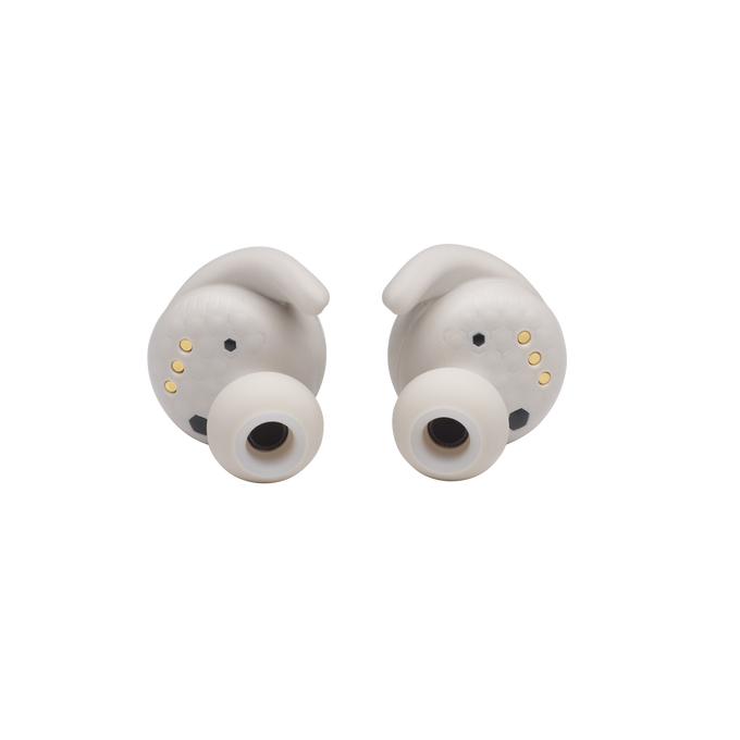 JBL Reflect Mini NC - White - Waterproof true wireless Noise Cancelling sport earbuds - Detailshot 2 image number null